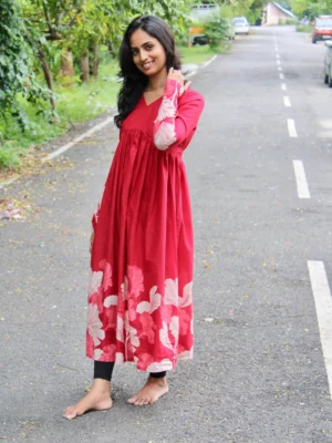 Tomato Red Alia Cut Maxi