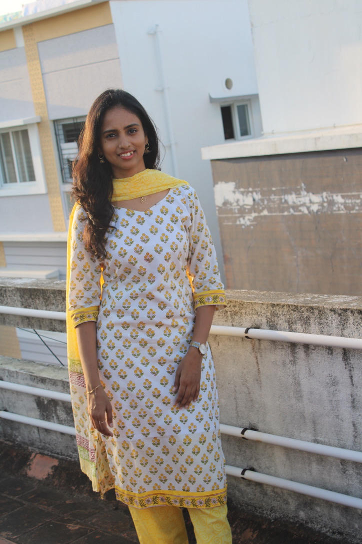 Manjal Veyil Salwar Set - Image 2