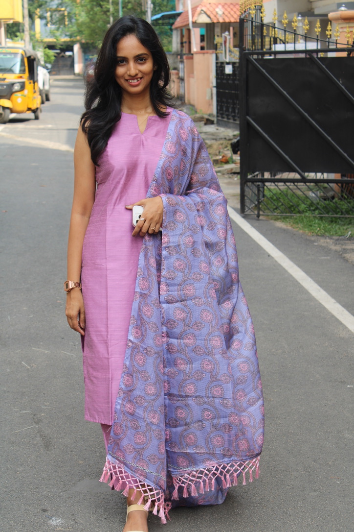 Onion Pink Salwar Set