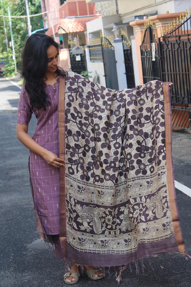 Dusty Purple Salwar Set - Image 2