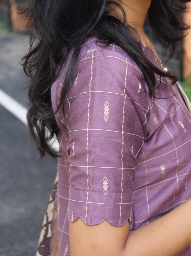 Dusty Purple Salwar Set - Image 3