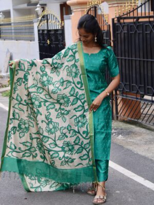 Peacock Green Salwar Set