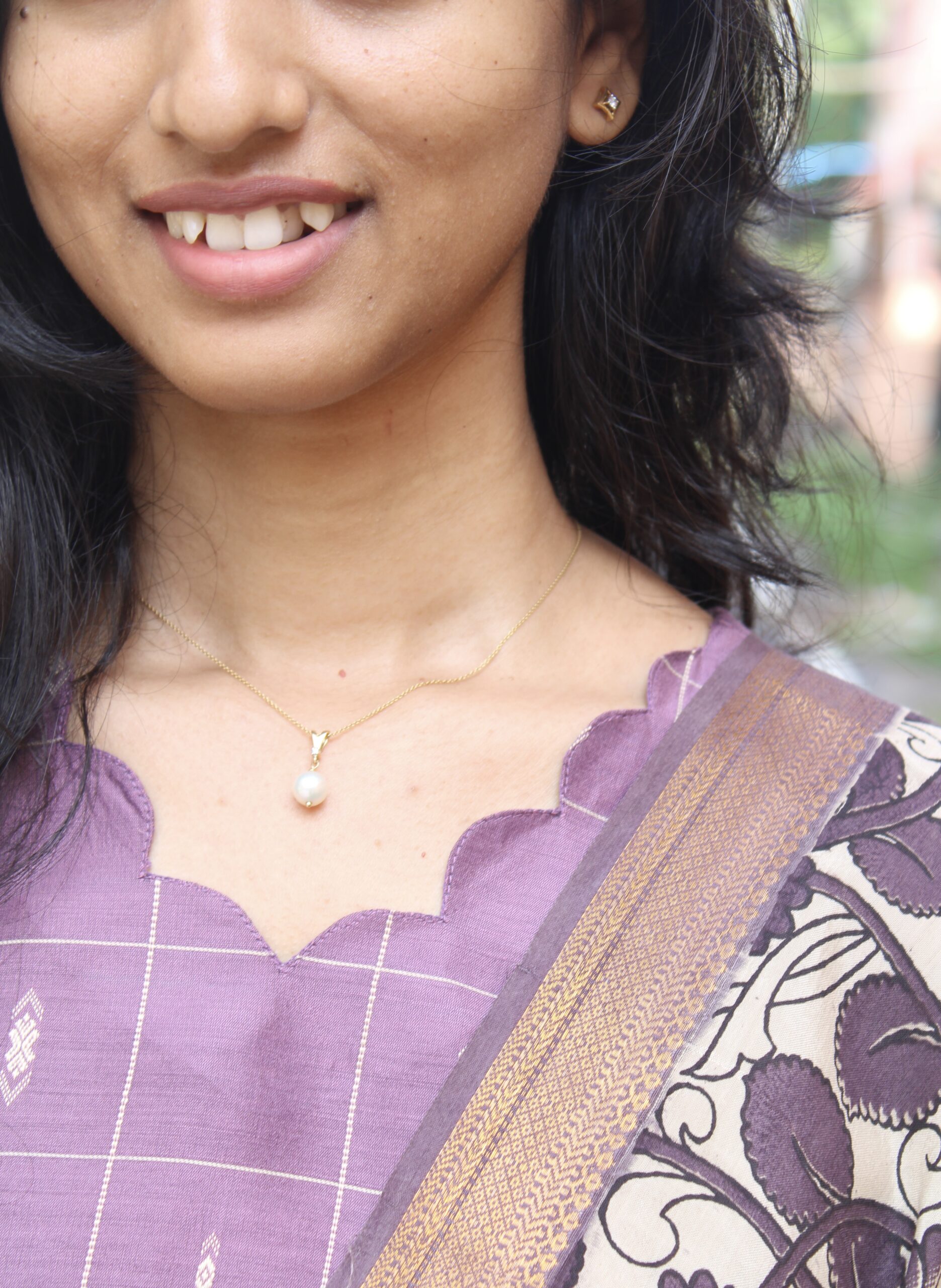 Dusty Purple Salwar Set - Image 4