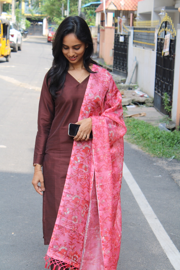 Chocolate Brown Salwar Set