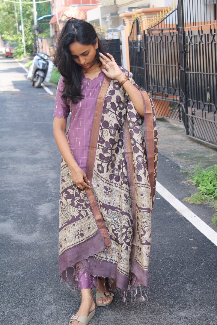 Dusty Purple Salwar Set