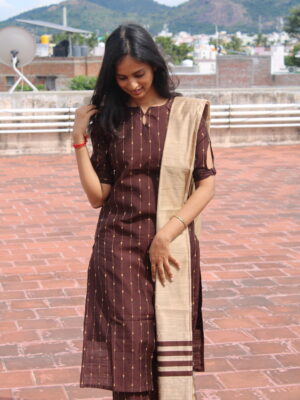 Coffee Brown Suit Set