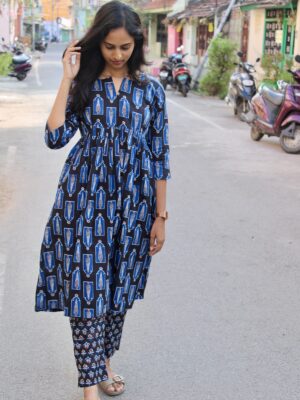 Black Pleated Coords