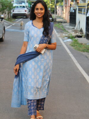 Blue Breeze Salwar Set