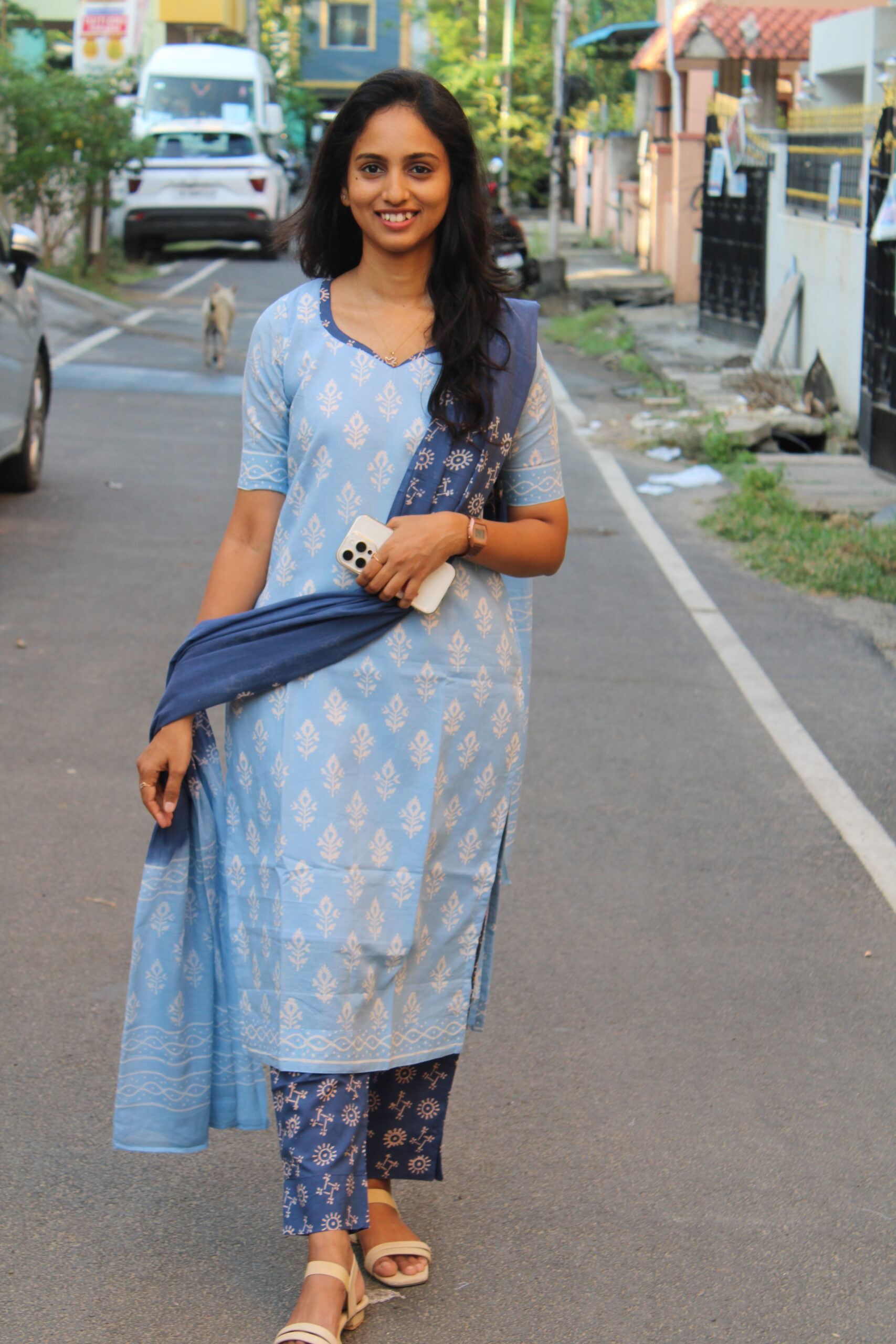 Blue Breeze Salwar Set