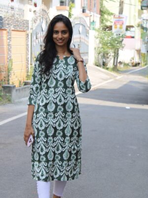 Forest Bloom Kurta