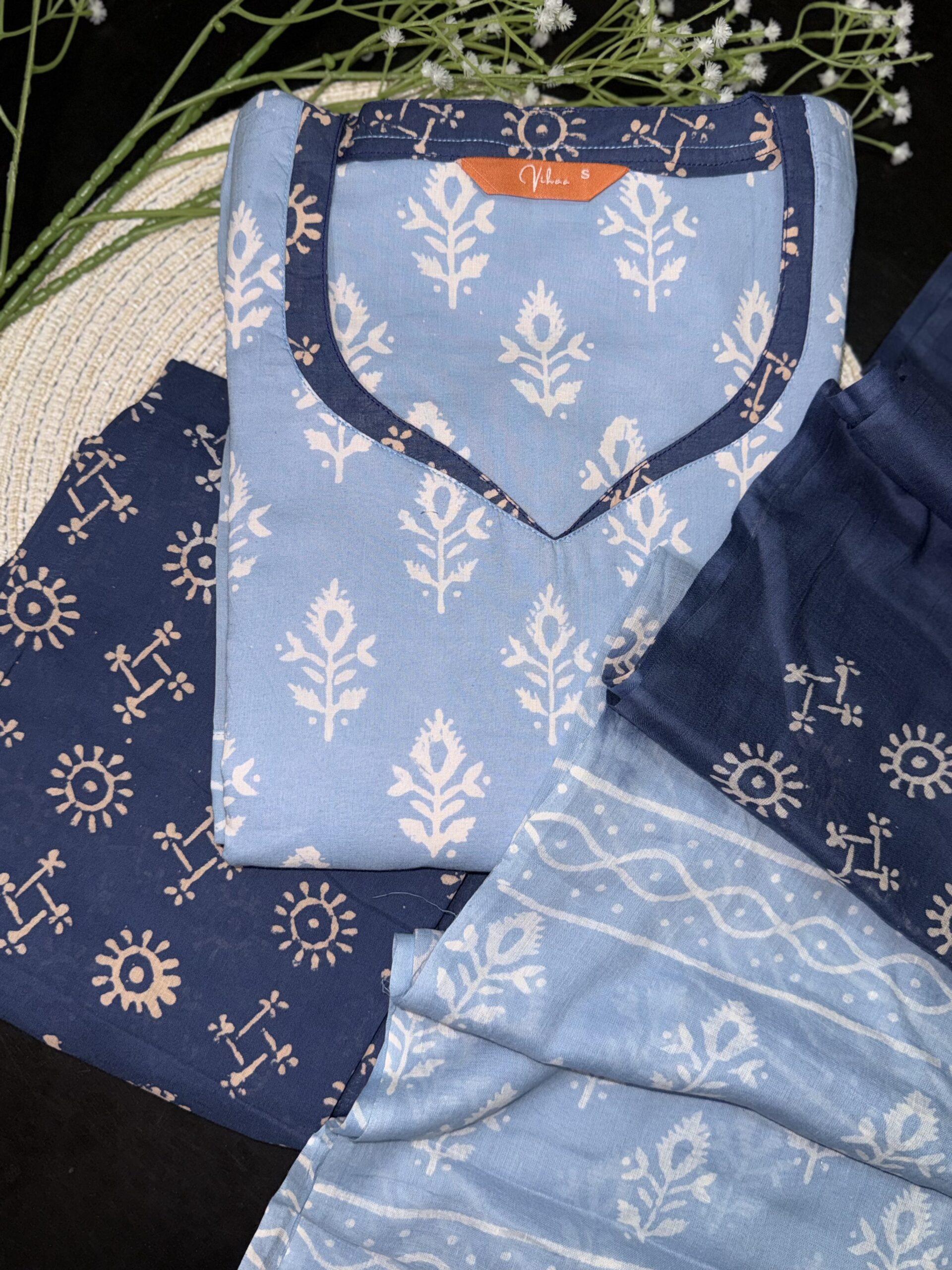 Blue Breeze Salwar Set - Image 3