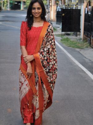 Red Heritage Salwar Set
