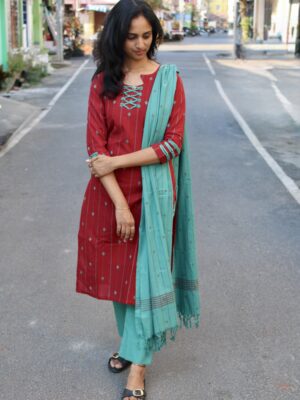 Sindoor Sea Muse Salwar Set