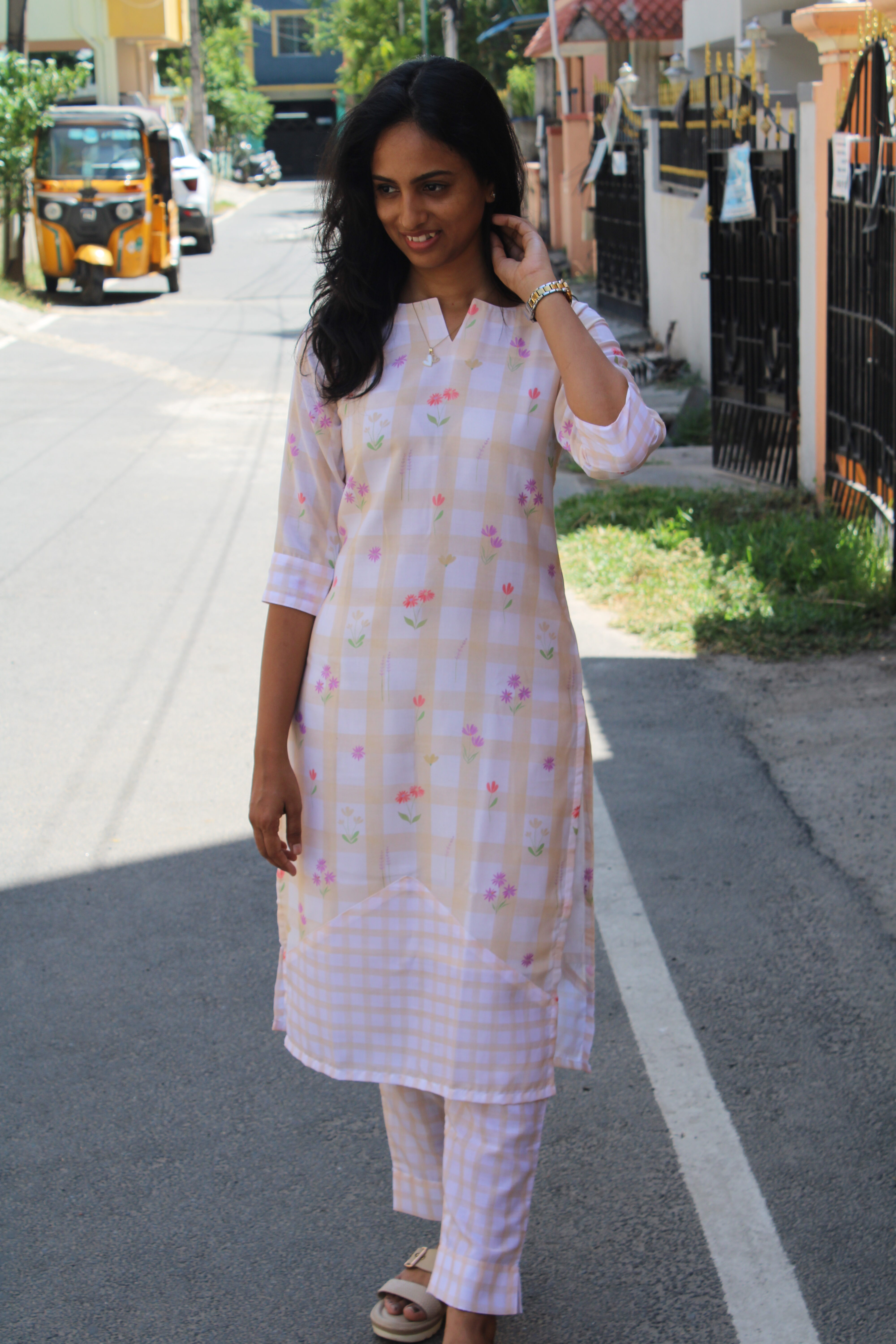 Peach Picnic Coord