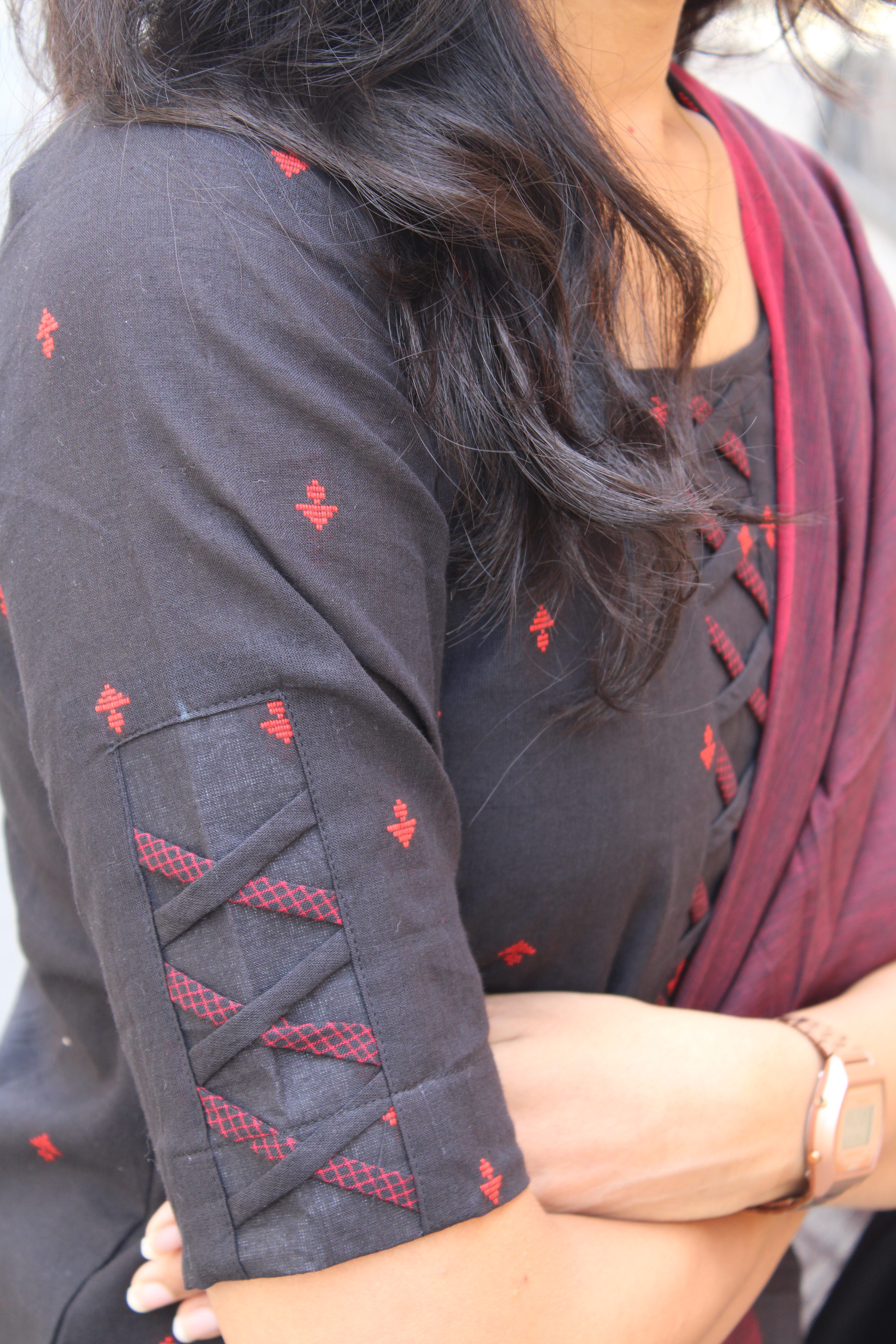 Forest Ember Salwar Set - Image 3