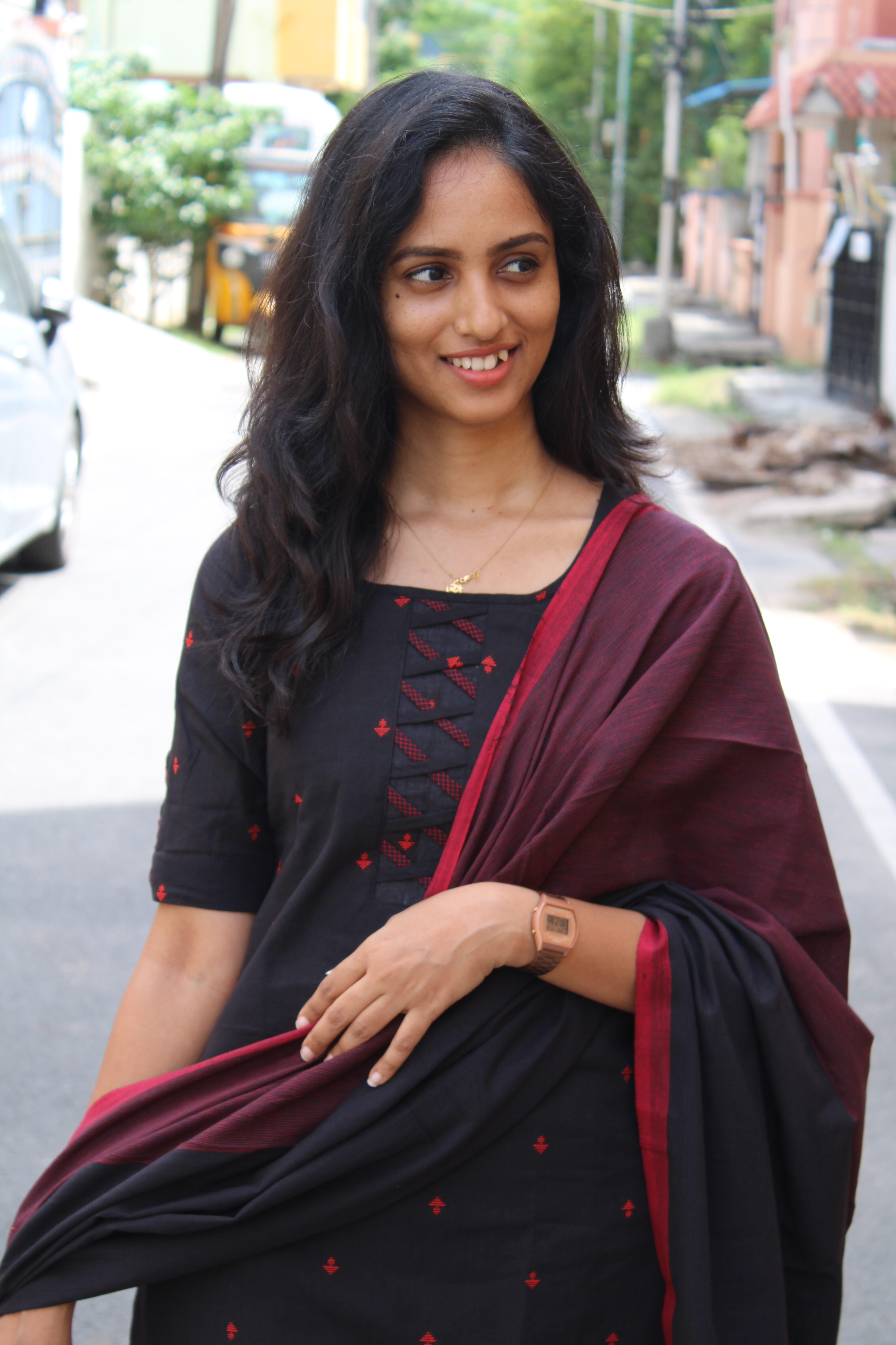 Forest Ember Salwar Set - Image 2