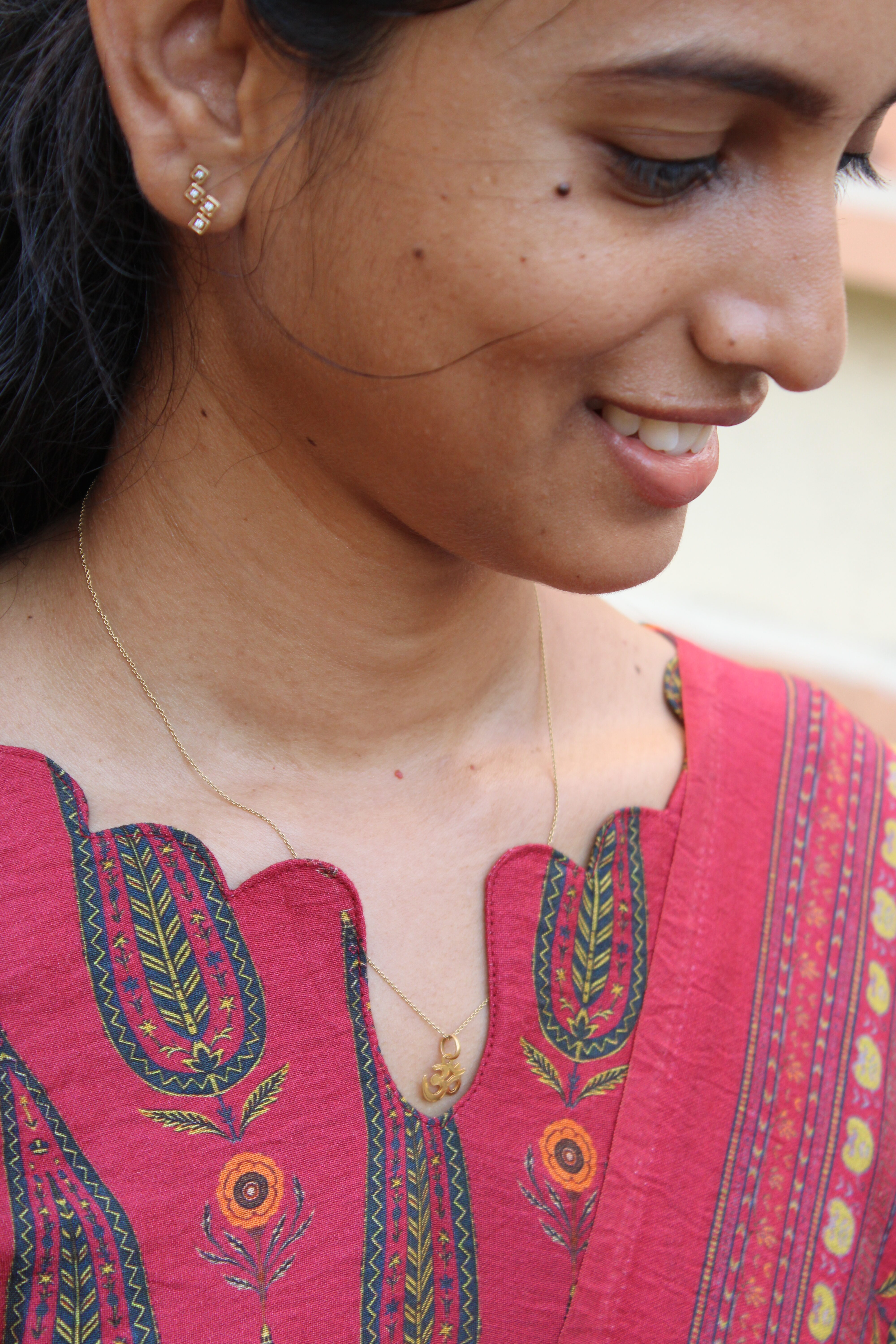 Ruby Paisley Kurti Set - Image 2