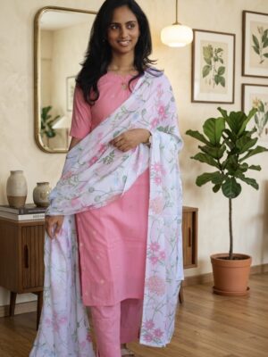 Rose Petal Salwar Set