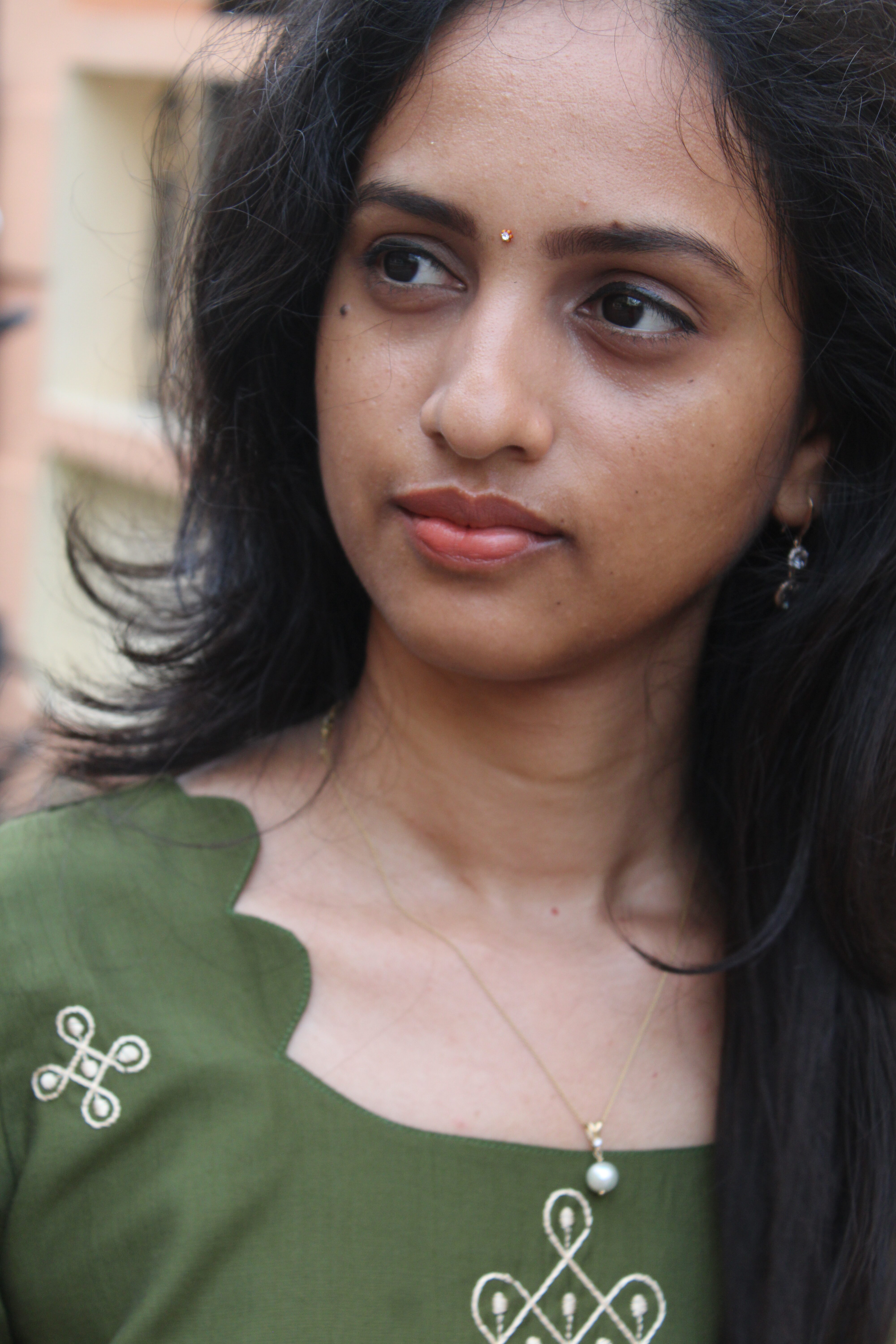 Mehandi Kolam Salwar Set - Image 4