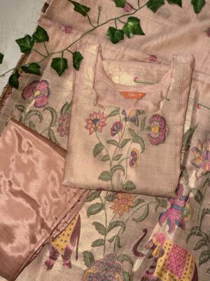 Peach Mughal Set