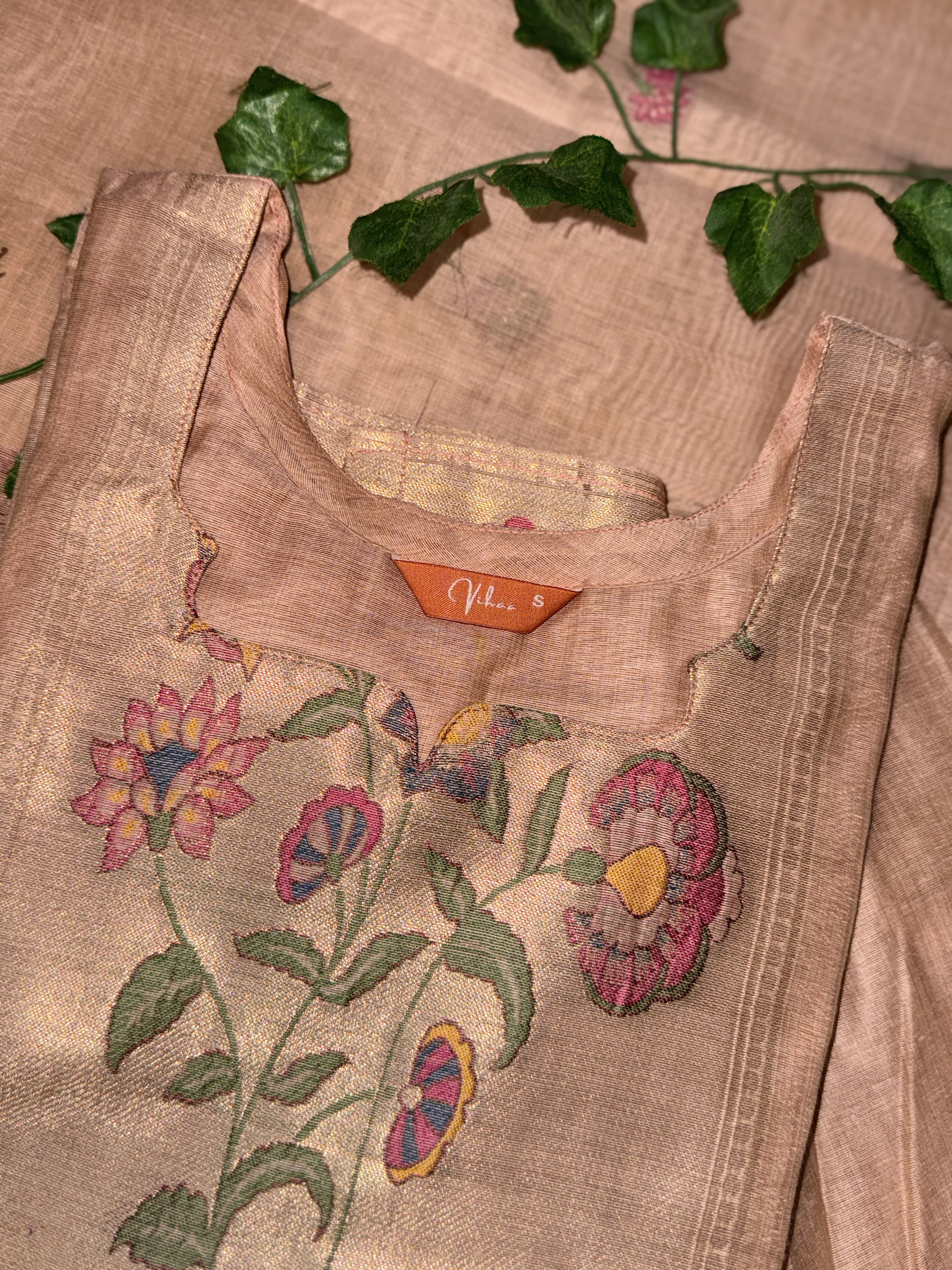 Peach Mughal Set - Image 3